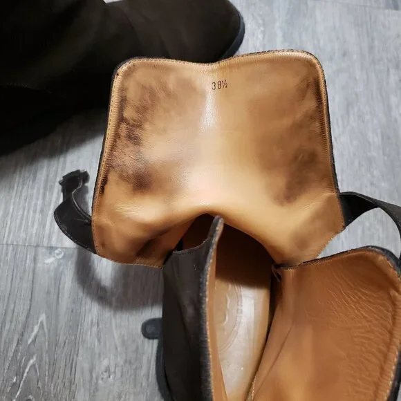 Tod's * Brown Suede Chelsea Driving Boots * 38.5 - Picture 11 of 15